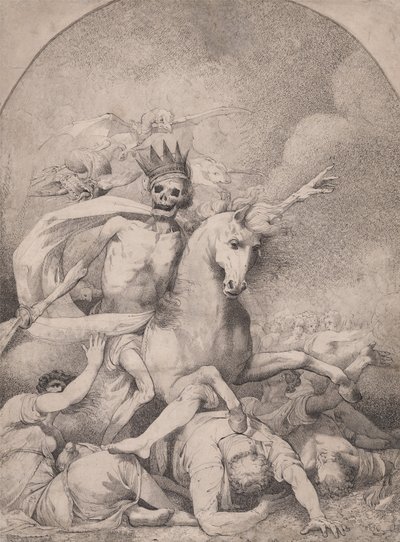 La morte su un cavallo pallido da John Hamilton Mortimer
